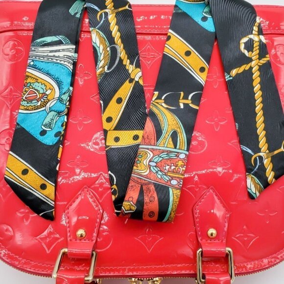 Skinny Scarf | Hand Bag, Neck Scarf (2 pieces) - Color Set #12 / Brand NEW - Picture 13 of 15